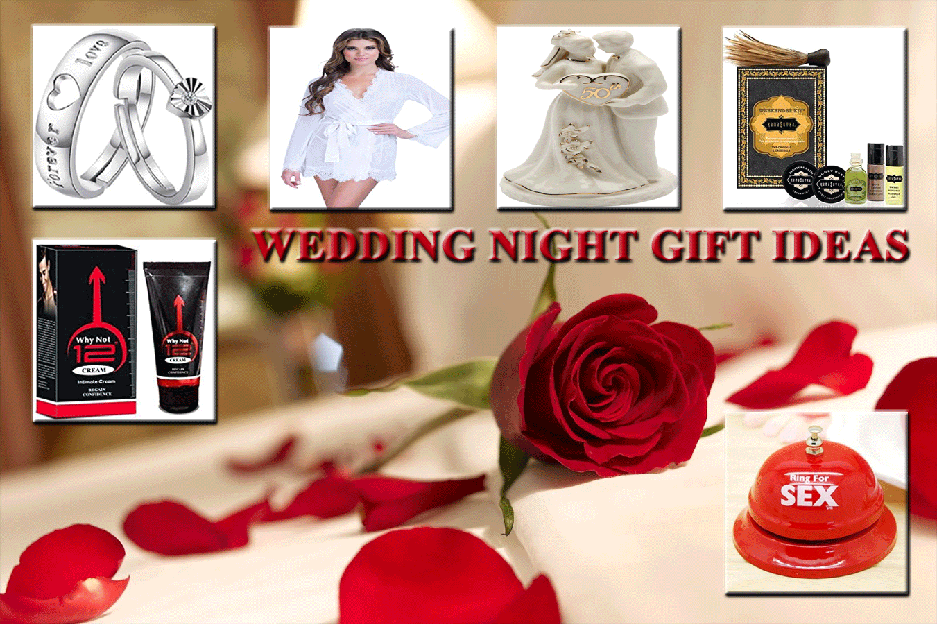 gift ideas for wife on first wedding night