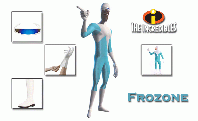 HAVE YOUR OWN FROZONE COSTUME FROM THE INCREDIBLES 2 IN 4 SIMPLE STEPS ...