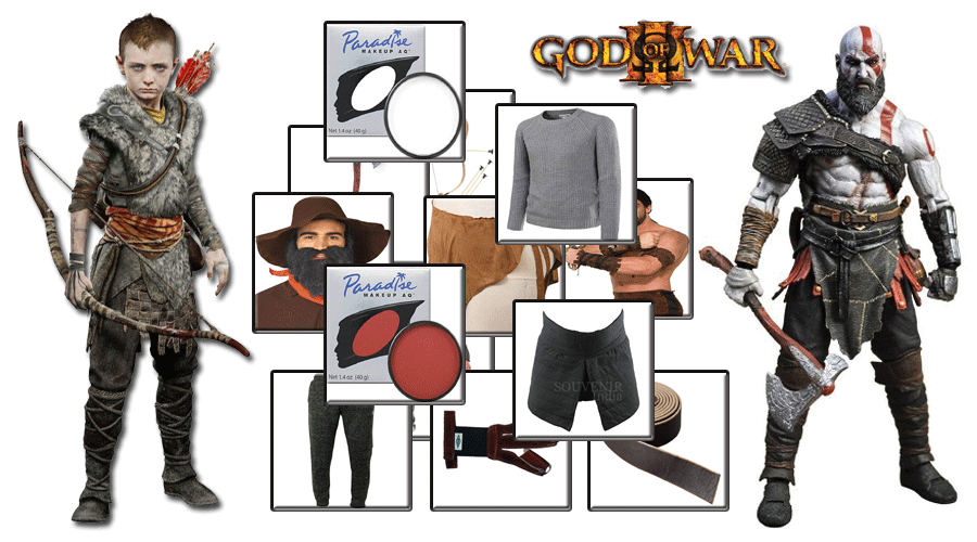 kratos god of war 2 costumes