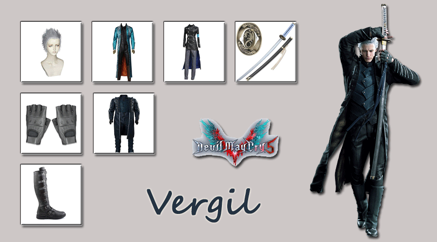 Dress Like Vergil Costume  Halloween and Cosplay Guides