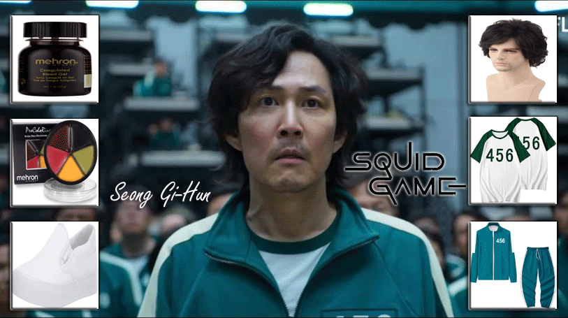 SEONG GI-HUN COSTUME FROM SQUID GAME