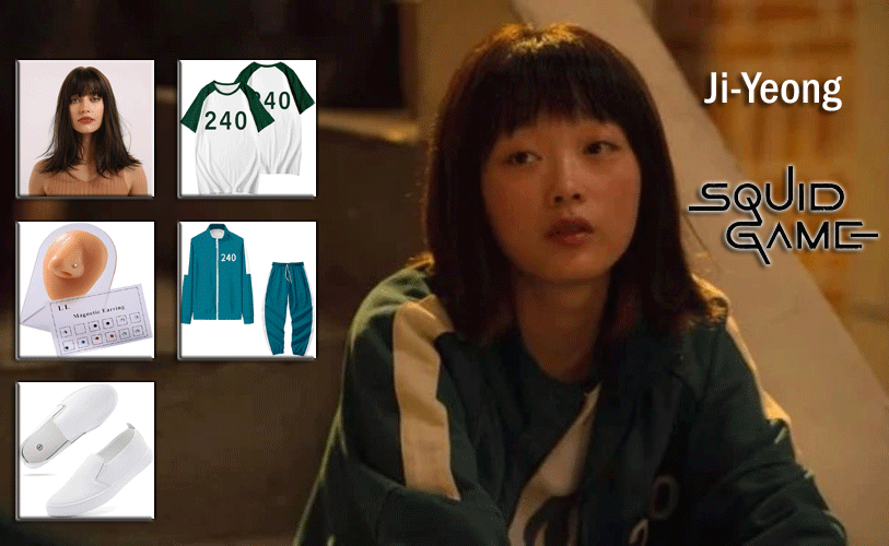 JIYEONG COSTUME FROM SQUID GAME