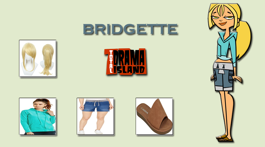 Bridgette from Total Drama Island Costume, Carbon Costume
