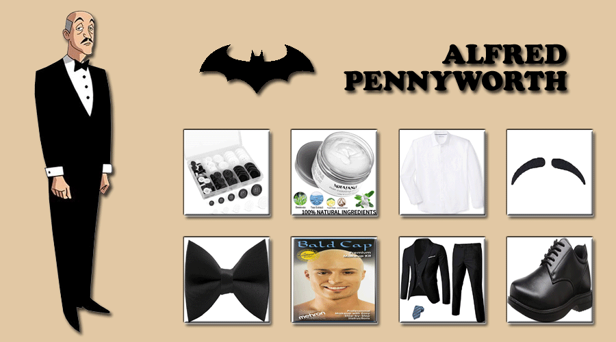 ALFRED PENNYWORTH COSTUME FROM BATMAN