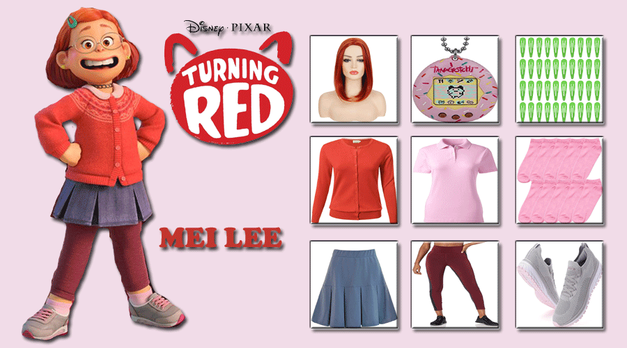 MAKE YOUR OWN MEI LEE COSTUME FROM TURNING RED