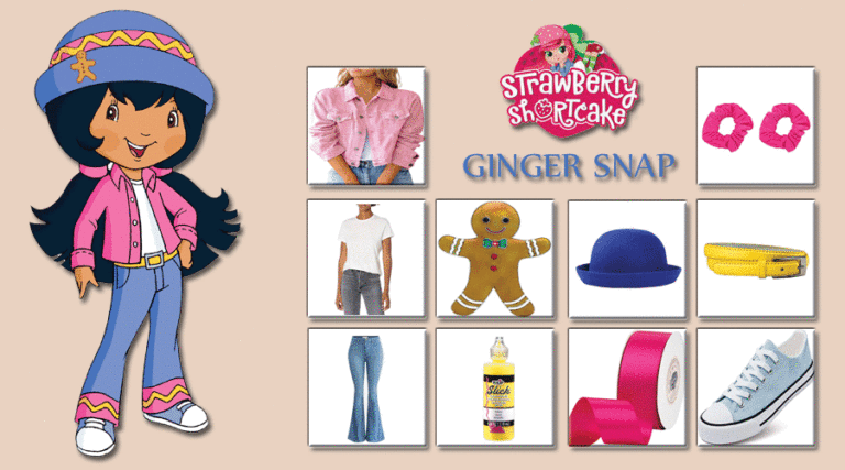 GINGER SNAP COSTUME FROM STRAWBERRY SHORTCAKE