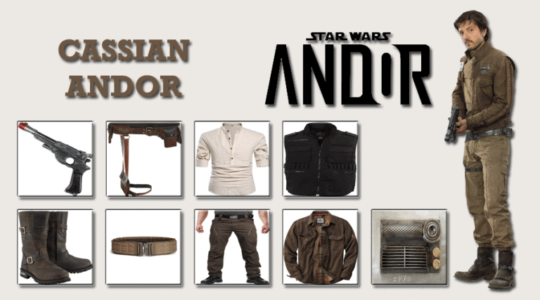 CASSIAN ANDOR COSTUME FROM THE ANDOR SERIES