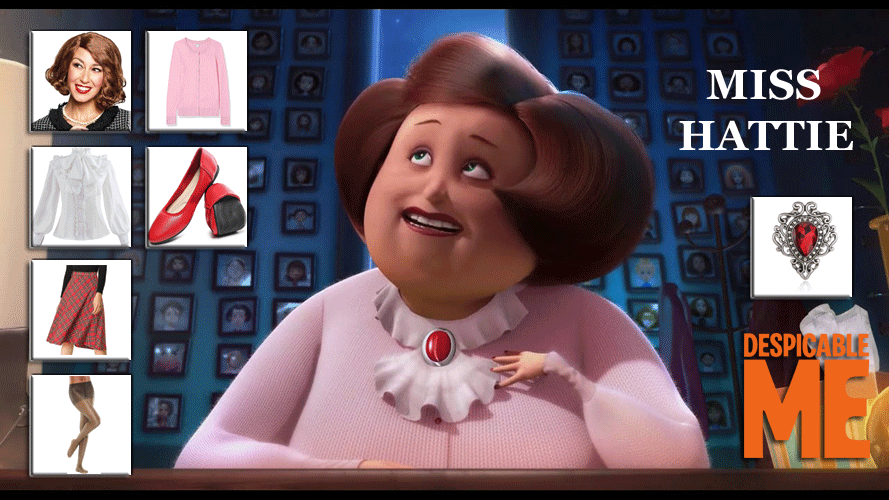 MISS HATTIE COSTUME FROM DESPICABLE ME