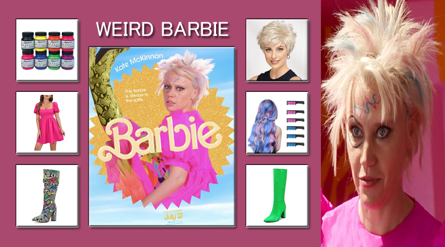 Weird Barbie from Barbie (2023) Costume, Carbon Costume