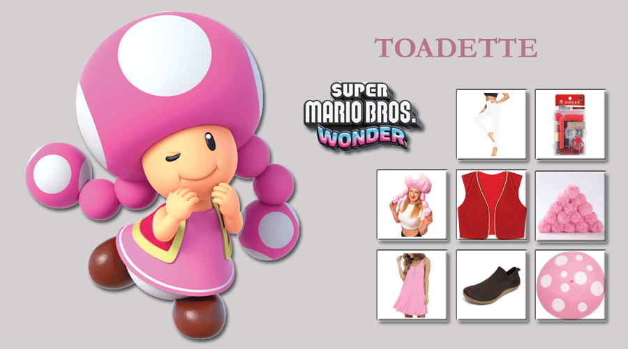 Toadette costume shop