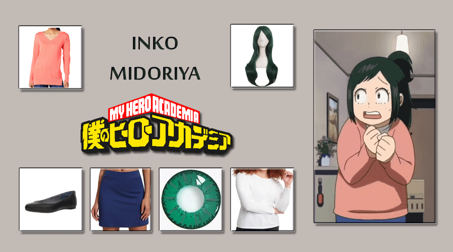 INKO MIDORIYA COSTUME FROM MY HERO ACADEMIA